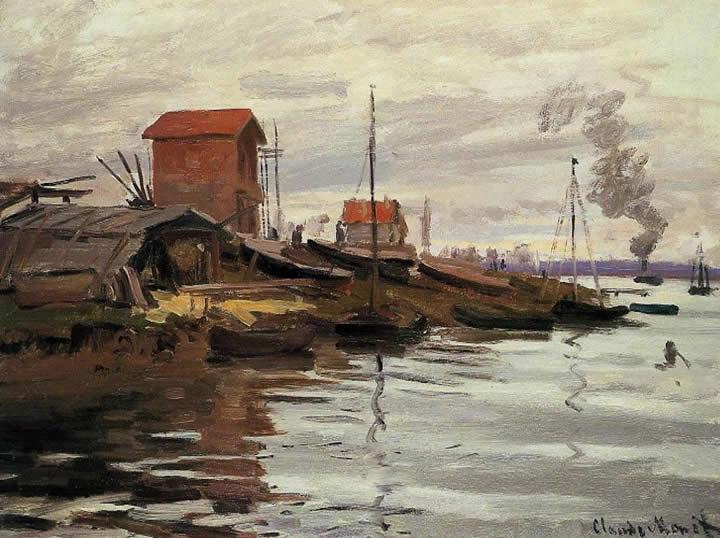 Claude Monet The Seine at Le Petit Gennevilliers